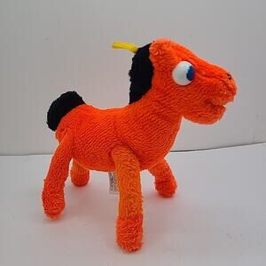 Vintage 1988 Fancy Pokey Horse 10" Plush Toy Stuffed ACE Novelty Co Poseable